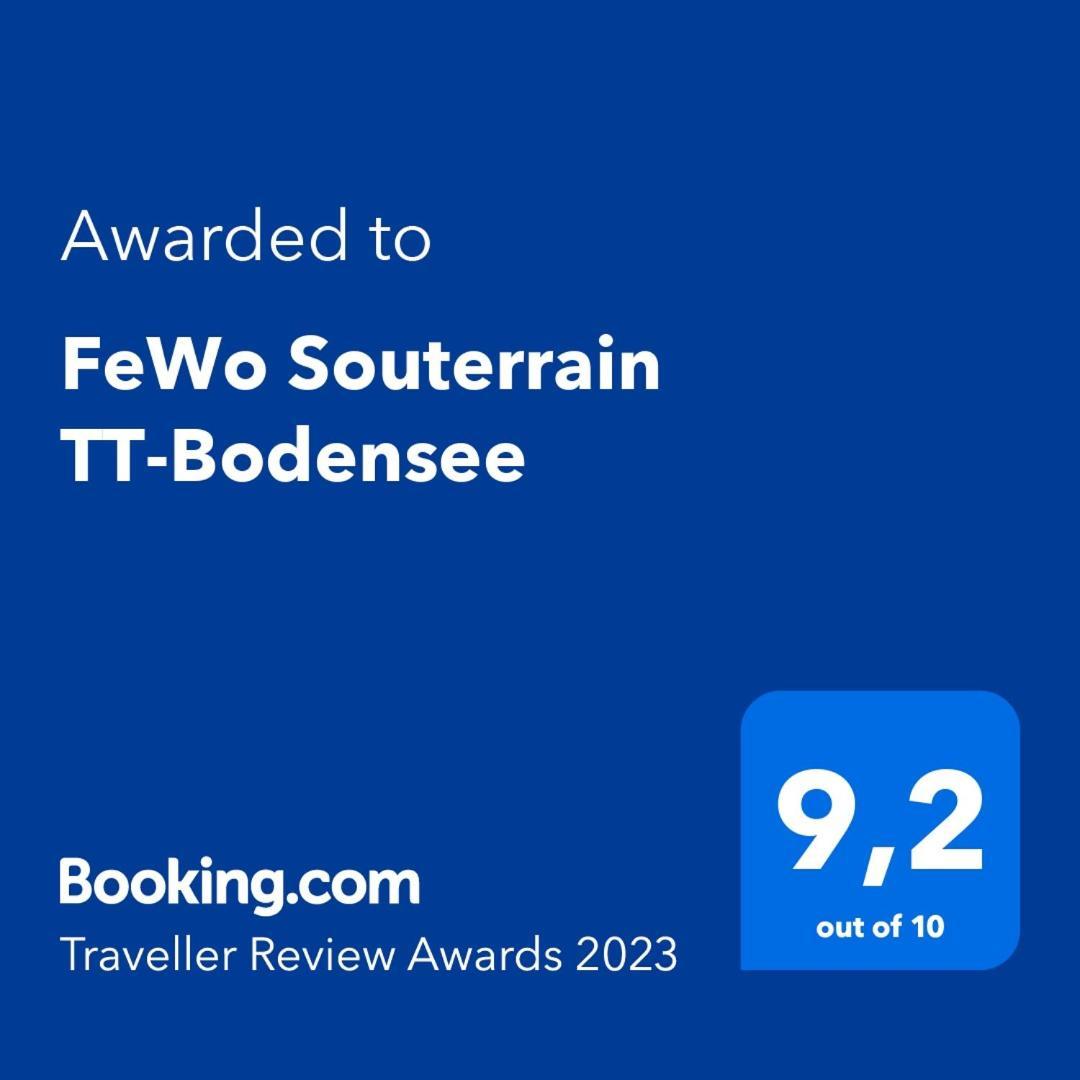 Fewo Souterrain Tt-Bodensee Tettnang Exterior photo